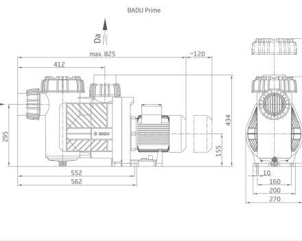 Badu Prime afmetingen